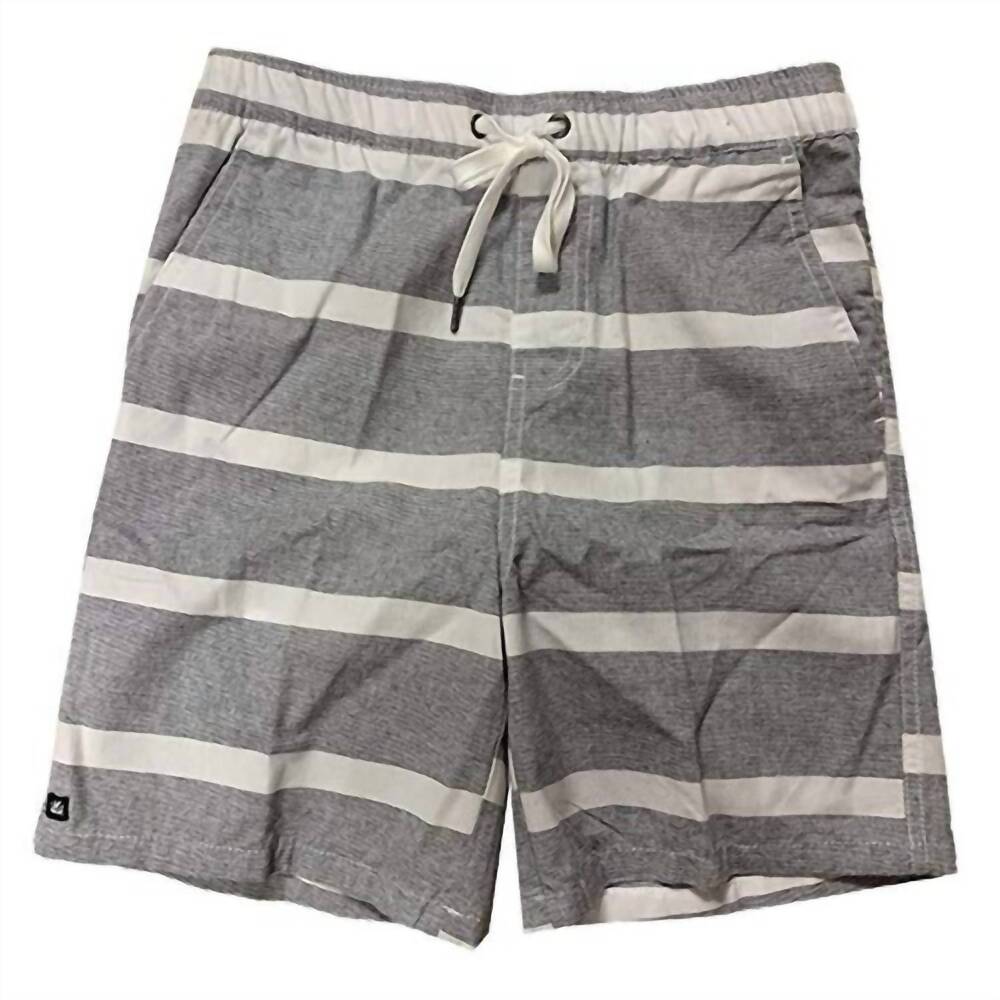 NEW MICROS boys stretch cotton shorts in navy stripe